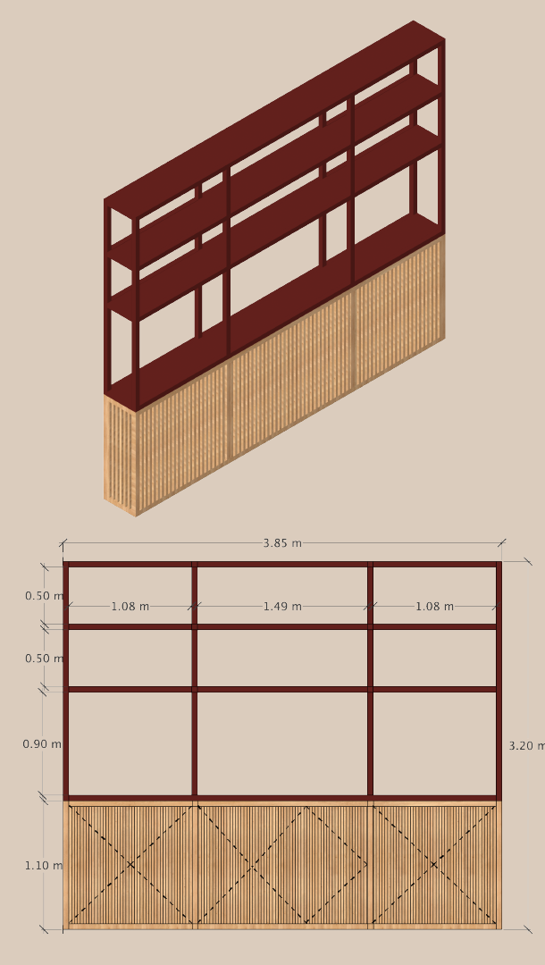 vistas mueble 610-01-01